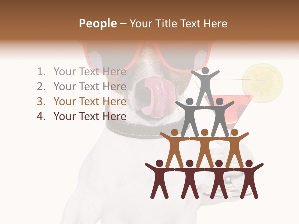 Lick Vacation Taste PowerPoint Template