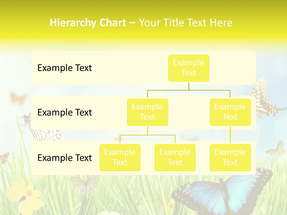 Beautiful Flora Pure PowerPoint Template