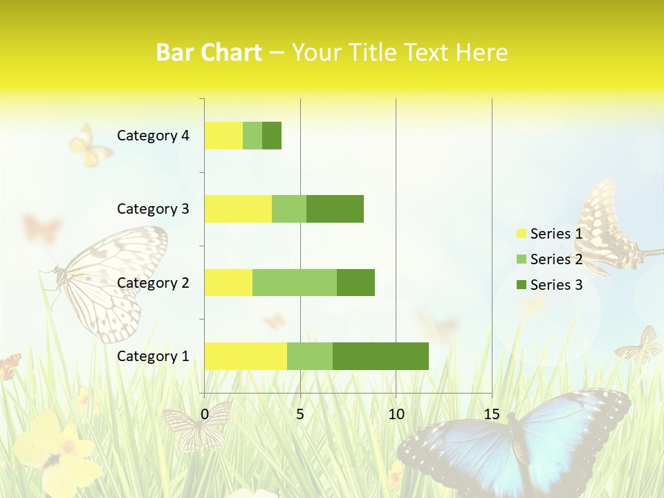 Beautiful Flora Pure PowerPoint Template