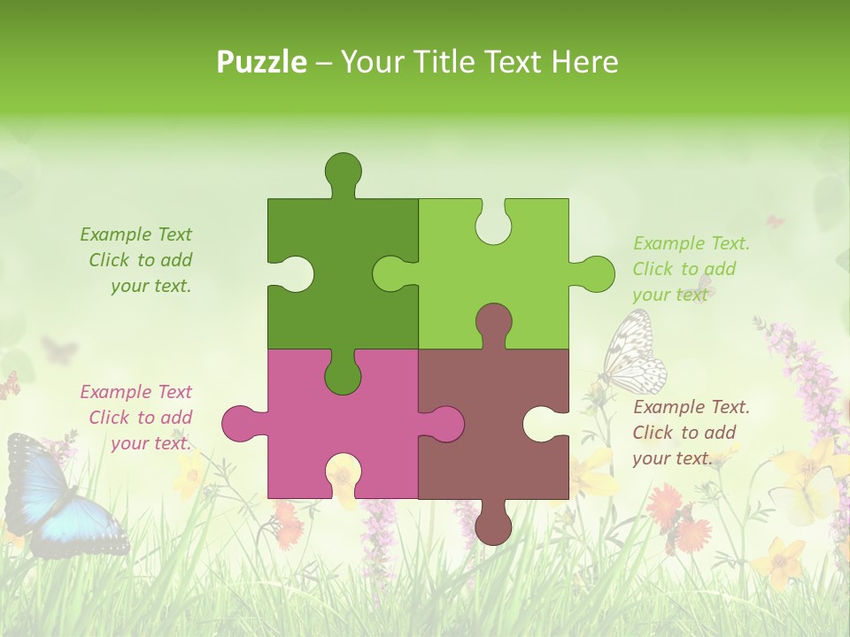 Style Environmental Conservation PowerPoint Template