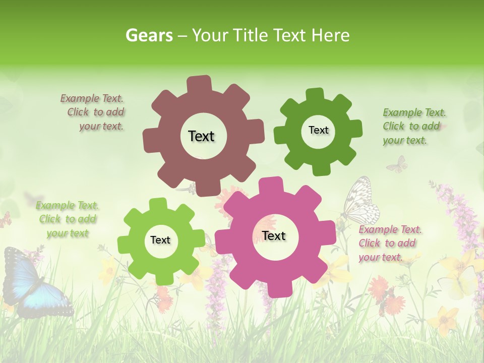 Style Environmental Conservation PowerPoint Template
