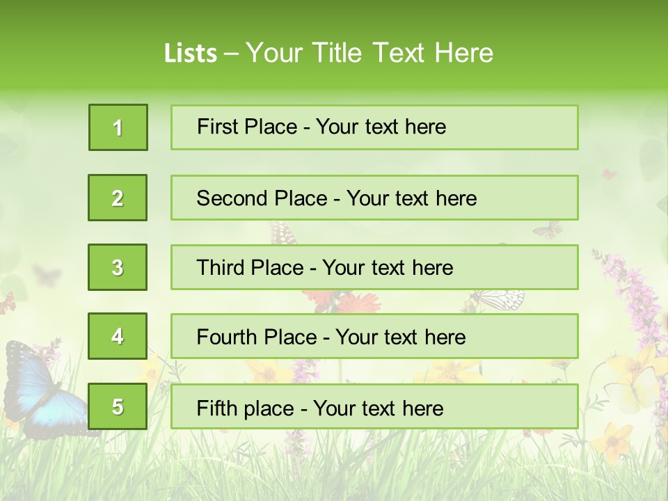 Style Environmental Conservation PowerPoint Template