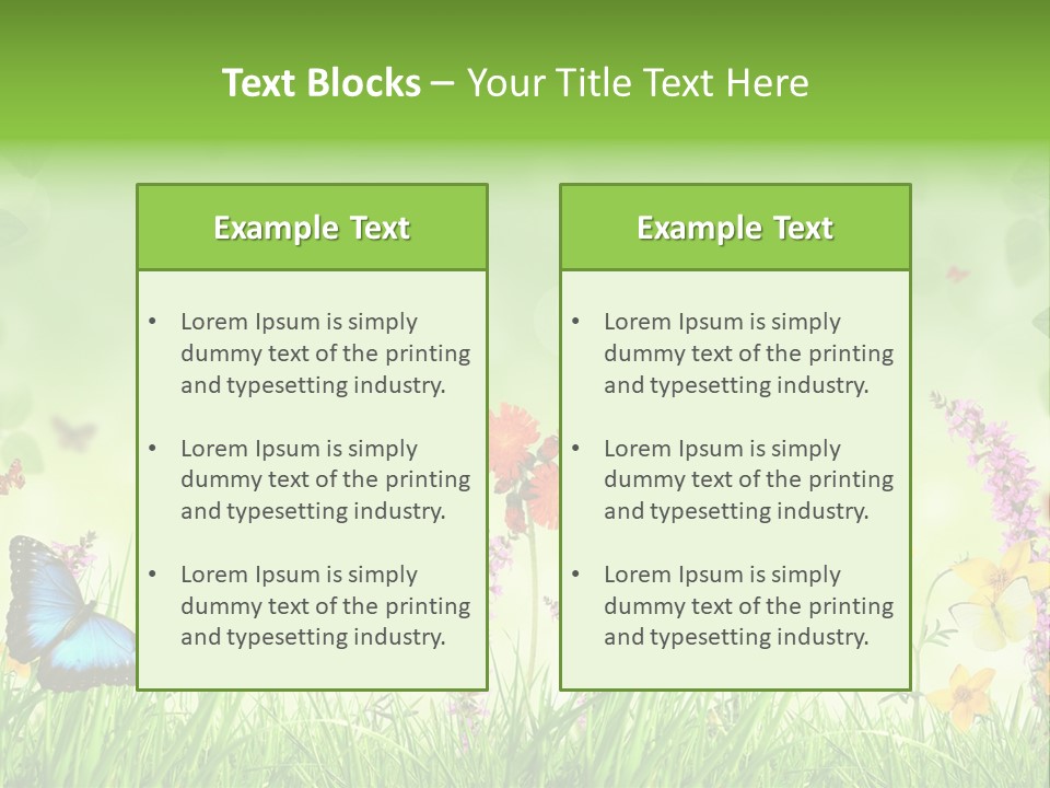 Style Environmental Conservation PowerPoint Template