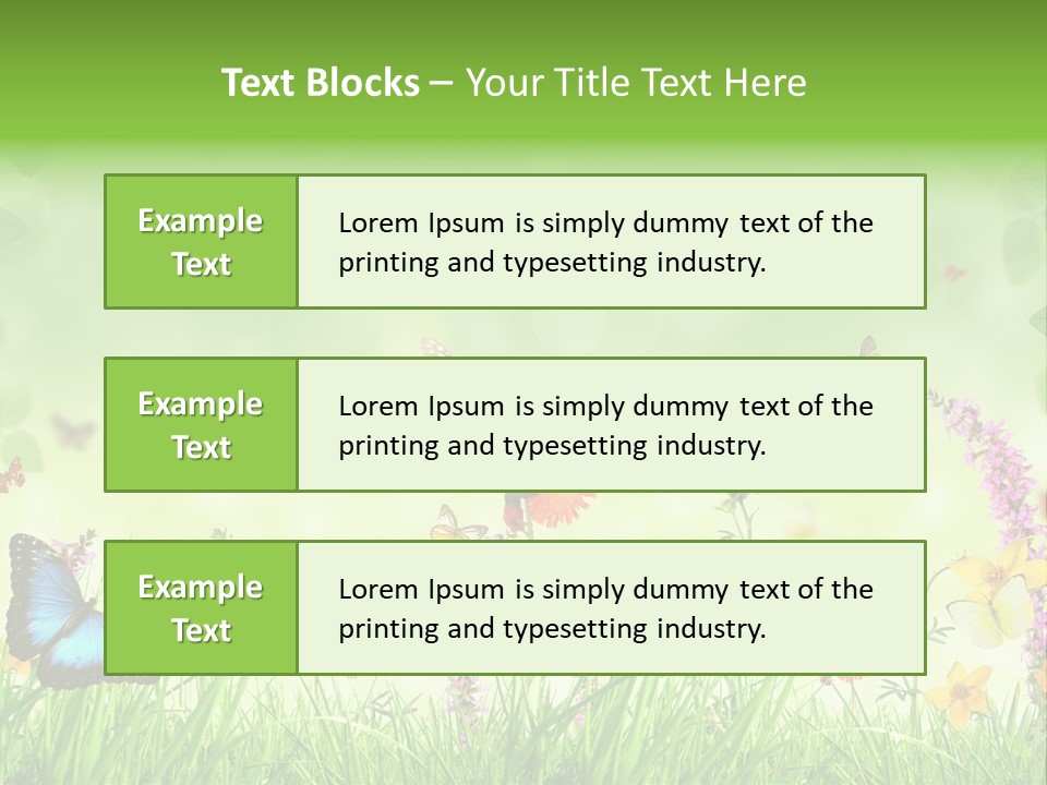 Style Environmental Conservation PowerPoint Template