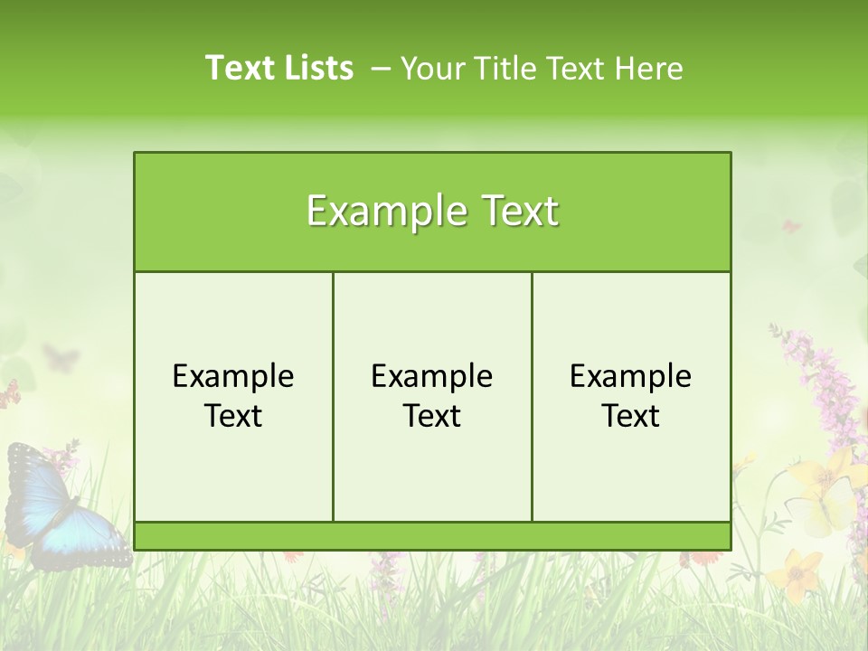 Style Environmental Conservation PowerPoint Template