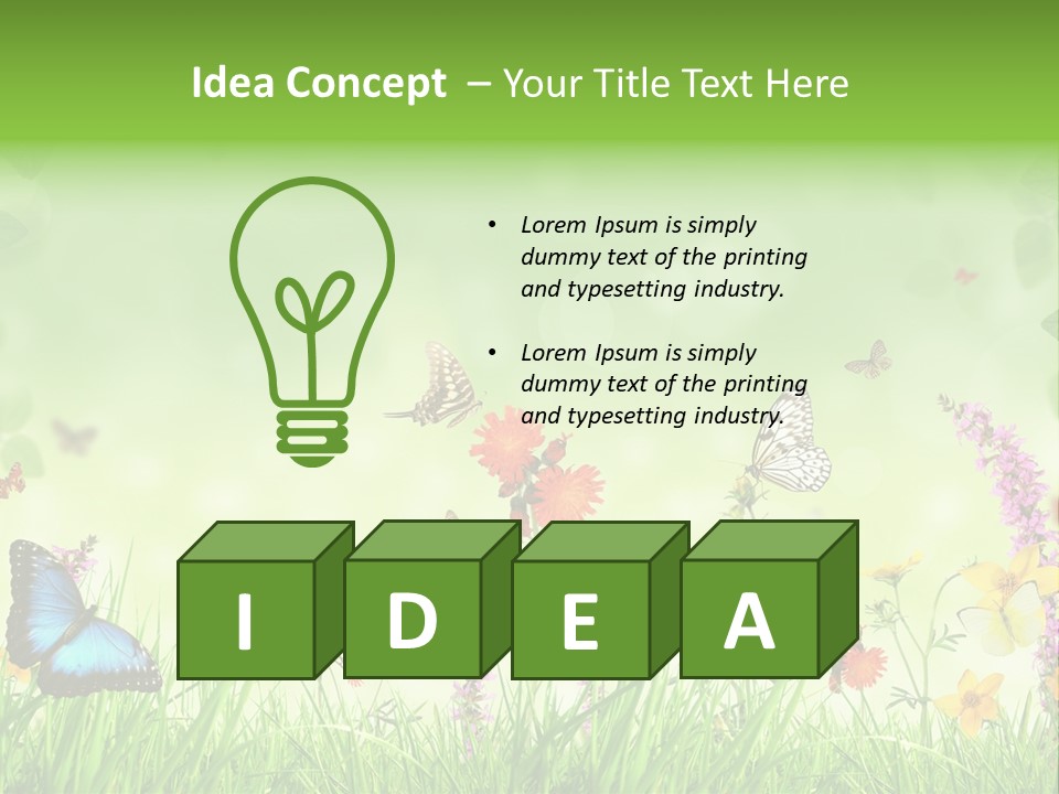 Style Environmental Conservation PowerPoint Template