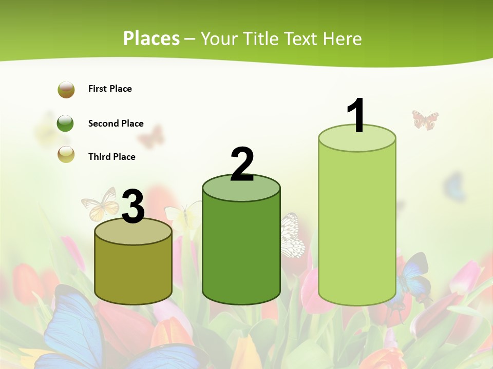 March Animal April Beauty Bloom Blossom Blur Bouquet Butterfly Butterfly PowerPoint Template