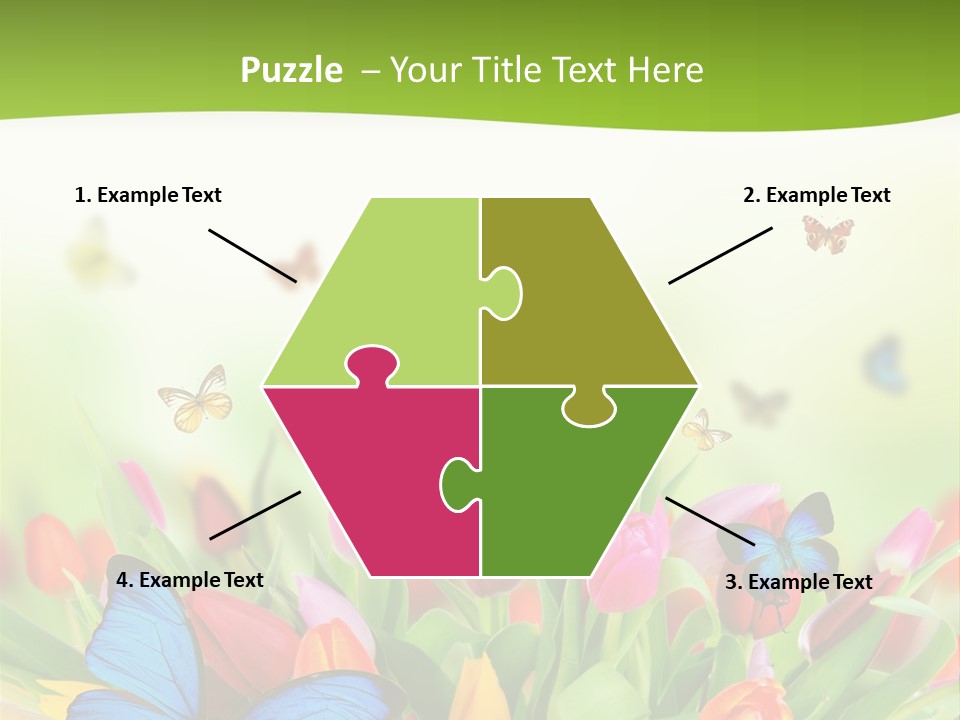 March Animal April Beauty Bloom Blossom Blur Bouquet Butterfly Butterfly PowerPoint Template