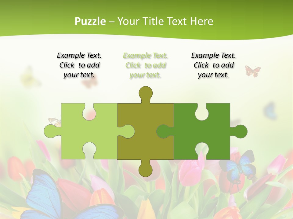 March Animal April Beauty Bloom Blossom Blur Bouquet Butterfly Butterfly PowerPoint Template