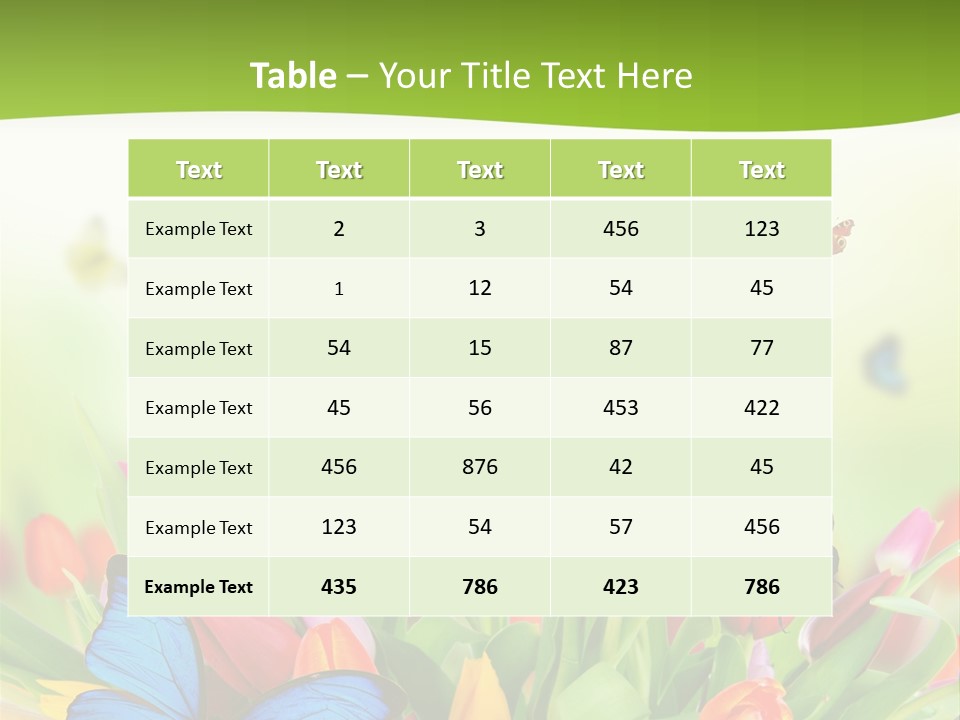 March Animal April Beauty Bloom Blossom Blur Bouquet Butterfly Butterfly PowerPoint Template