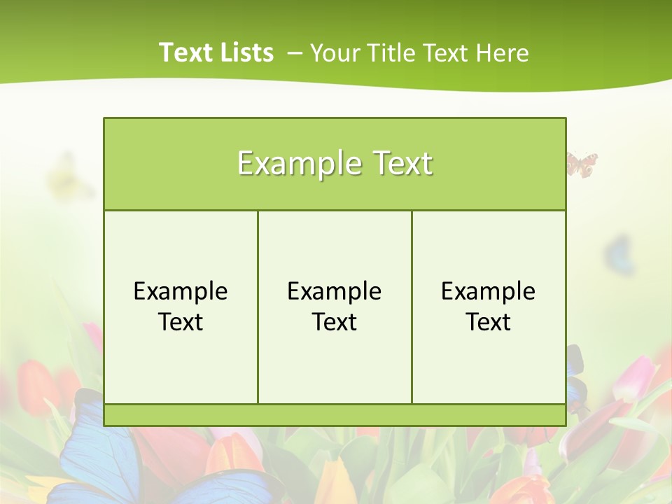 March Animal April Beauty Bloom Blossom Blur Bouquet Butterfly Butterfly PowerPoint Template