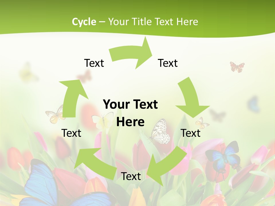 March Animal April Beauty Bloom Blossom Blur Bouquet Butterfly Butterfly PowerPoint Template