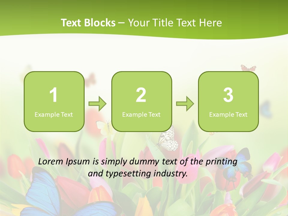 March Animal April Beauty Bloom Blossom Blur Bouquet Butterfly Butterfly PowerPoint Template