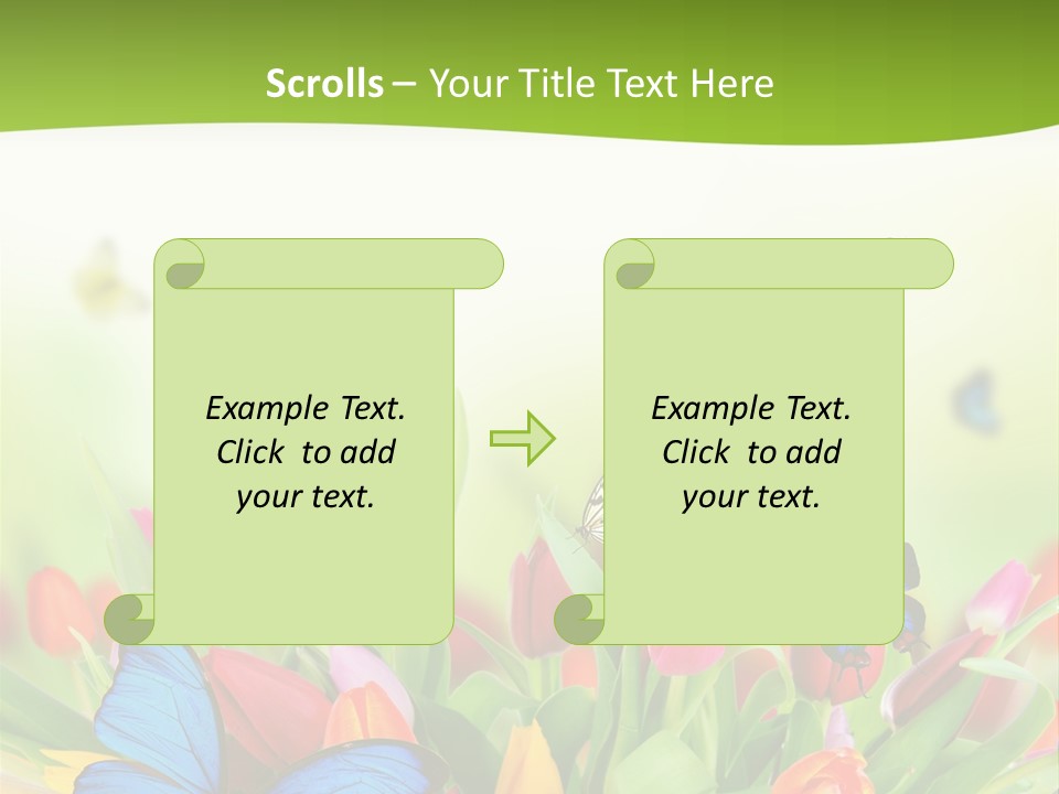 March Animal April Beauty Bloom Blossom Blur Bouquet Butterfly Butterfly PowerPoint Template