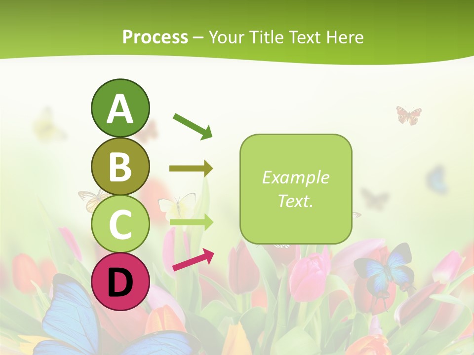 March Animal April Beauty Bloom Blossom Blur Bouquet Butterfly Butterfly PowerPoint Template