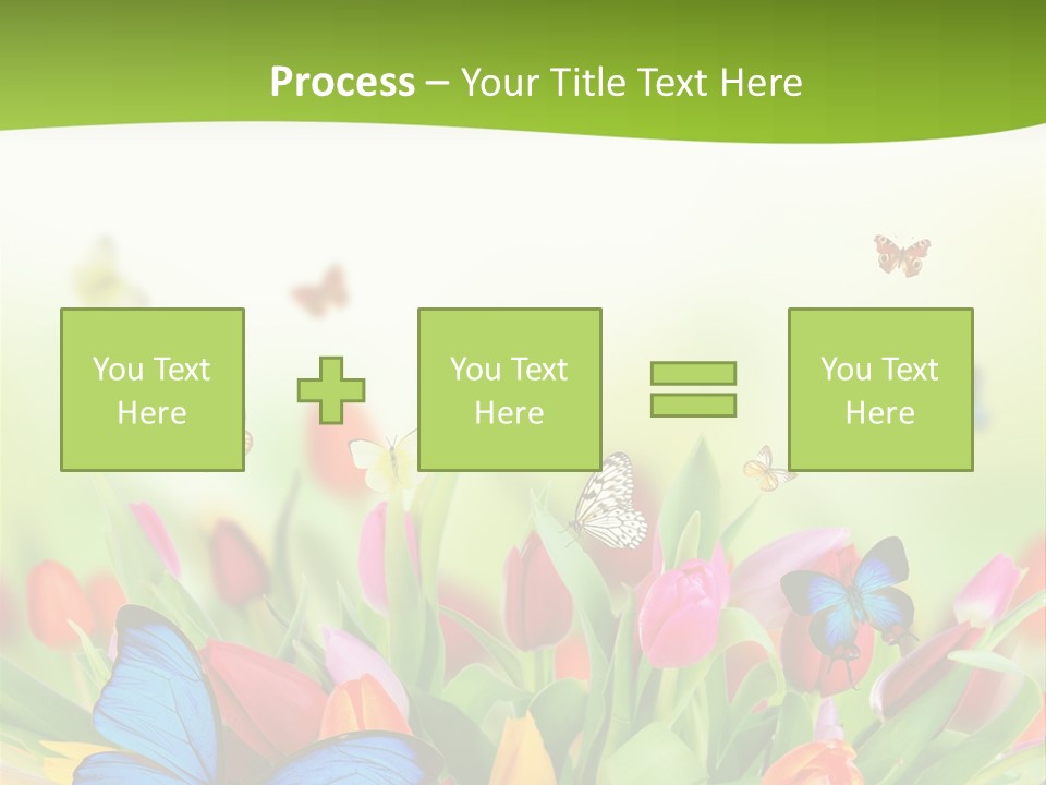 March Animal April Beauty Bloom Blossom Blur Bouquet Butterfly Butterfly PowerPoint Template