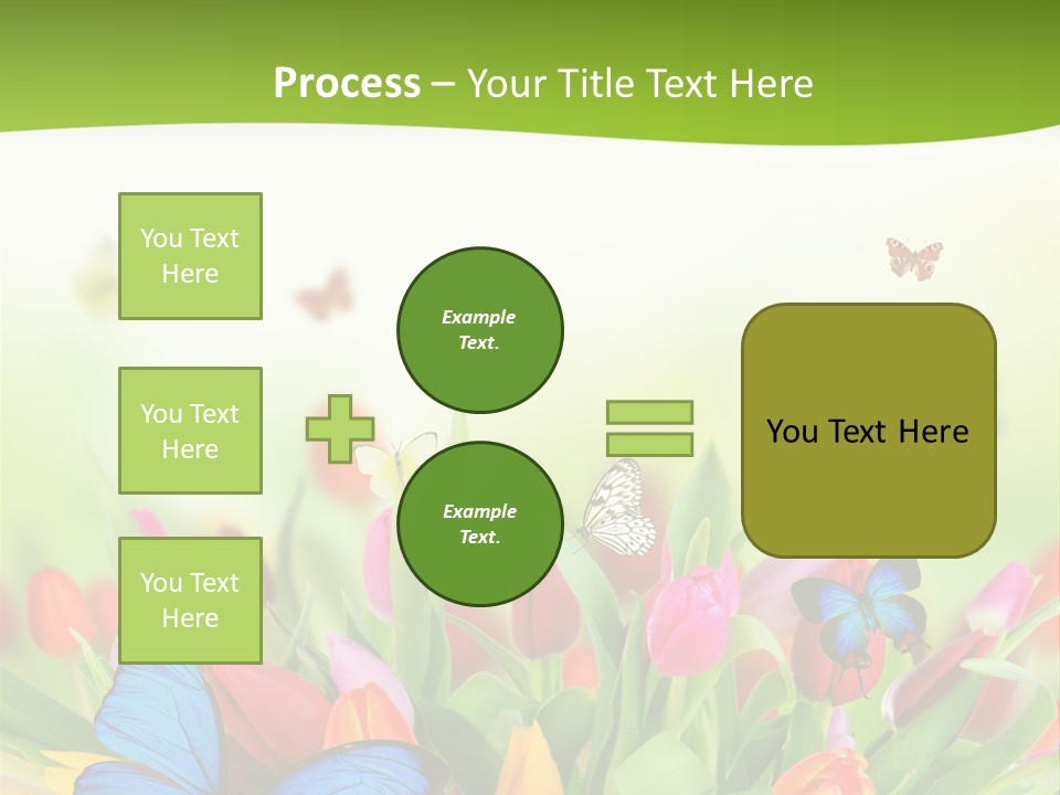 March Animal April Beauty Bloom Blossom Blur Bouquet Butterfly Butterfly PowerPoint Template