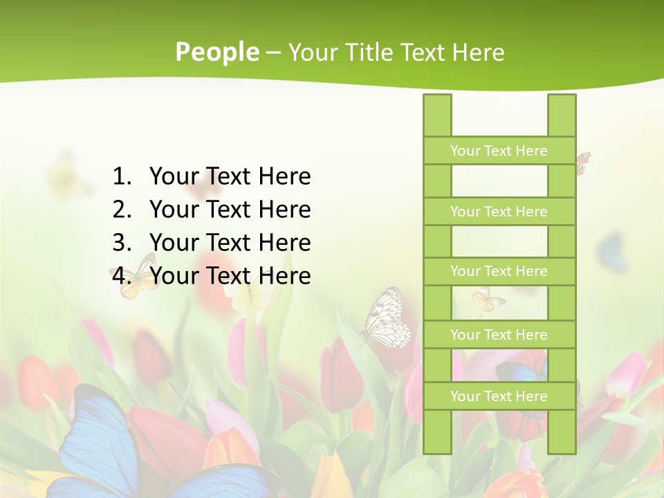 March Animal April Beauty Bloom Blossom Blur Bouquet Butterfly Butterfly PowerPoint Template