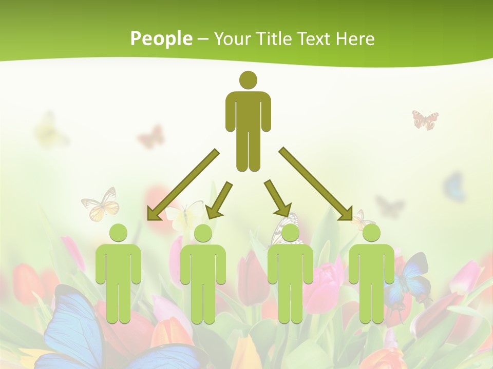 March Animal April Beauty Bloom Blossom Blur Bouquet Butterfly Butterfly PowerPoint Template