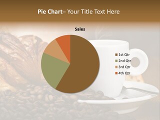 Art Close Up Croissants PowerPoint Template