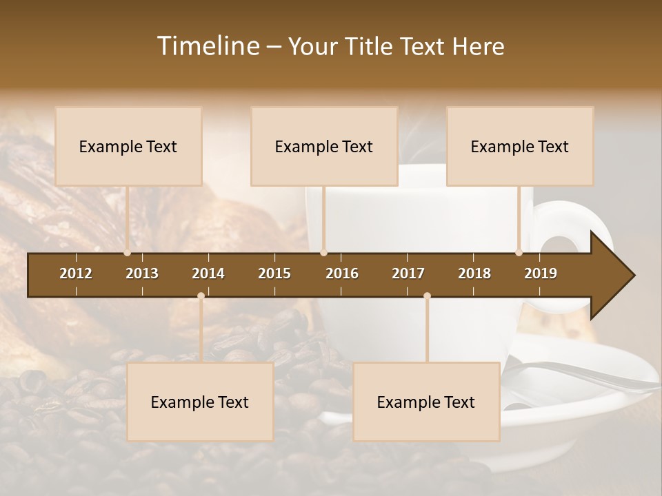 Art Close Up Croissants PowerPoint Template