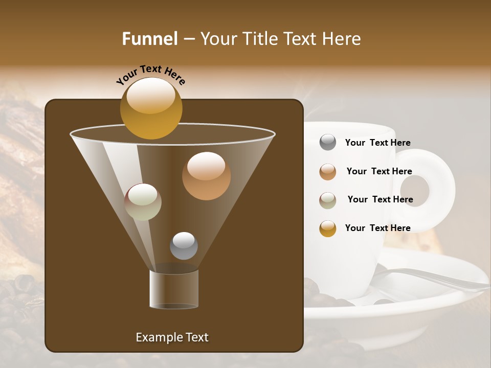 Art Close Up Croissants PowerPoint Template