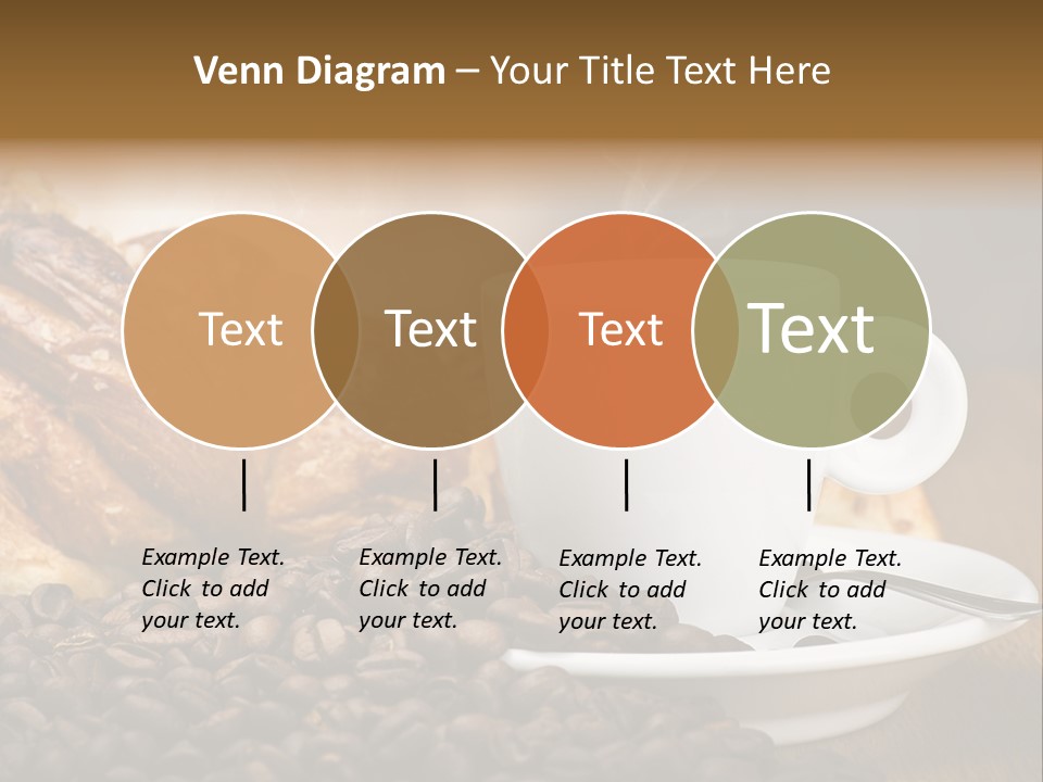 Art Close Up Croissants PowerPoint Template