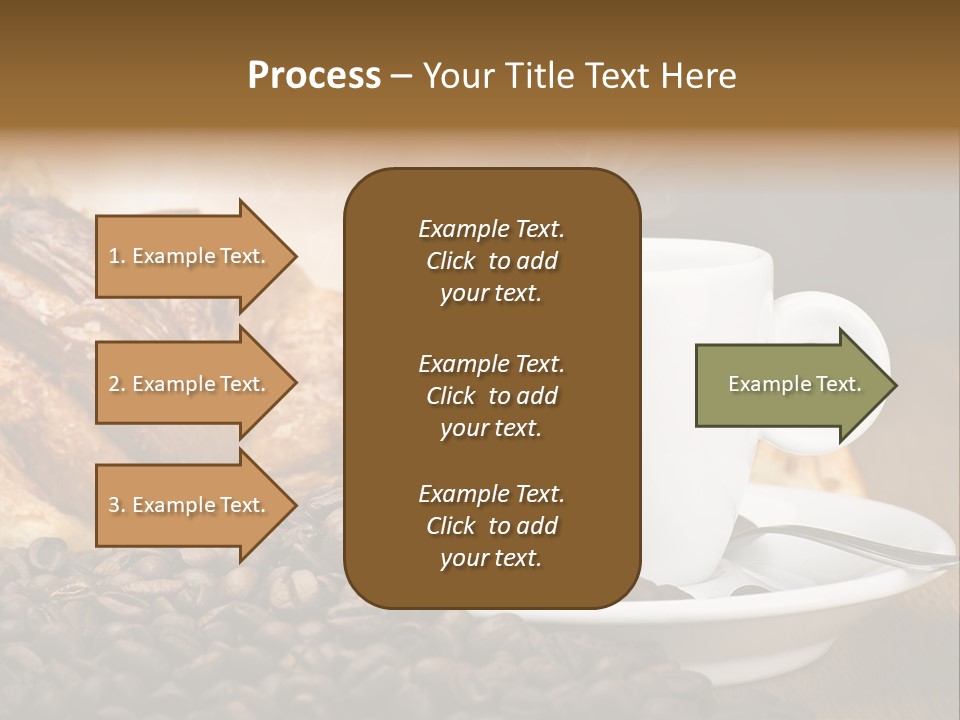 Art Close Up Croissants PowerPoint Template