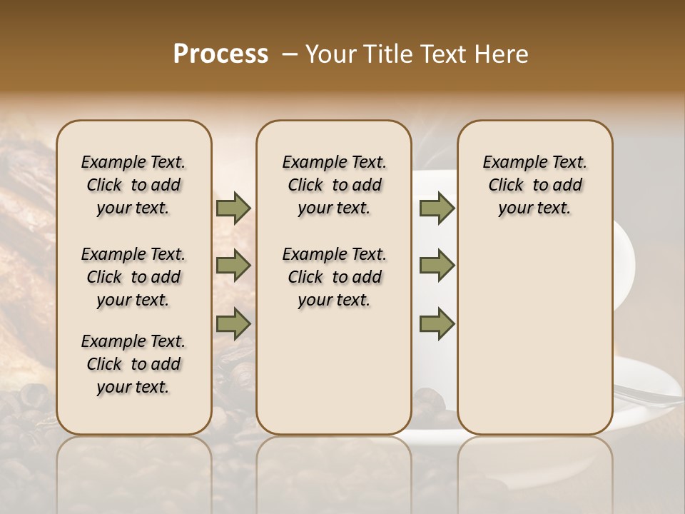 Art Close Up Croissants PowerPoint Template