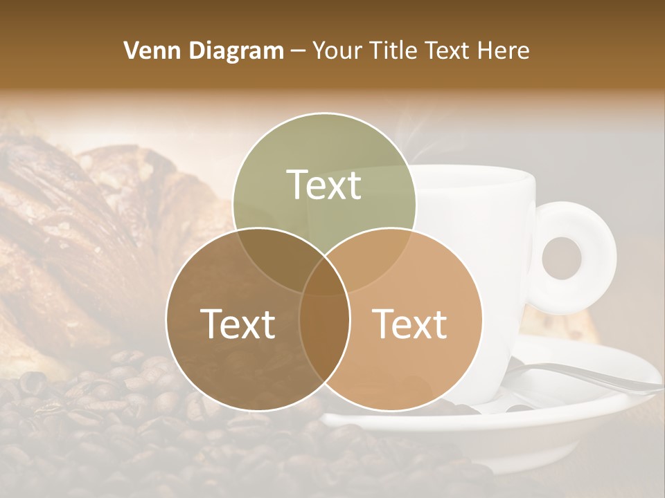 Art Close Up Croissants PowerPoint Template