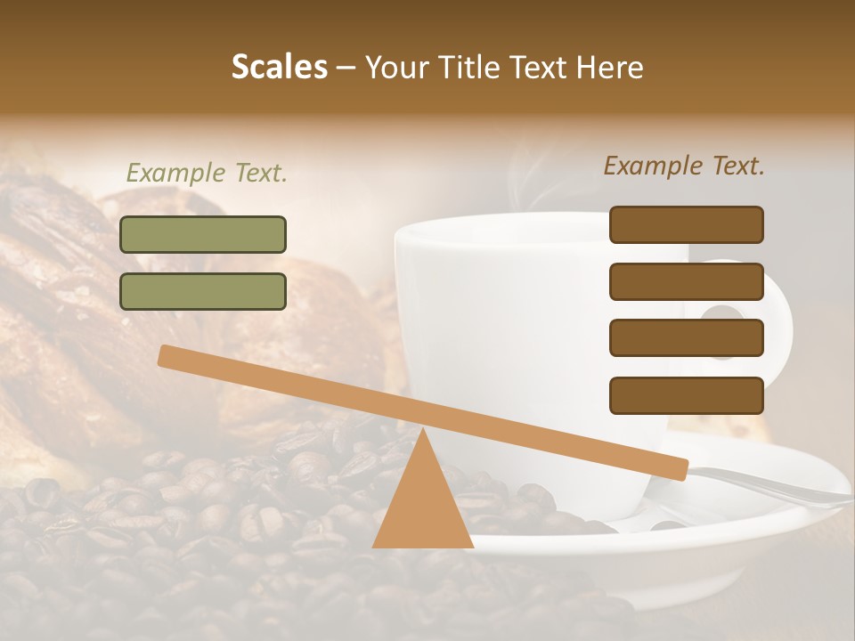 Art Close Up Croissants PowerPoint Template