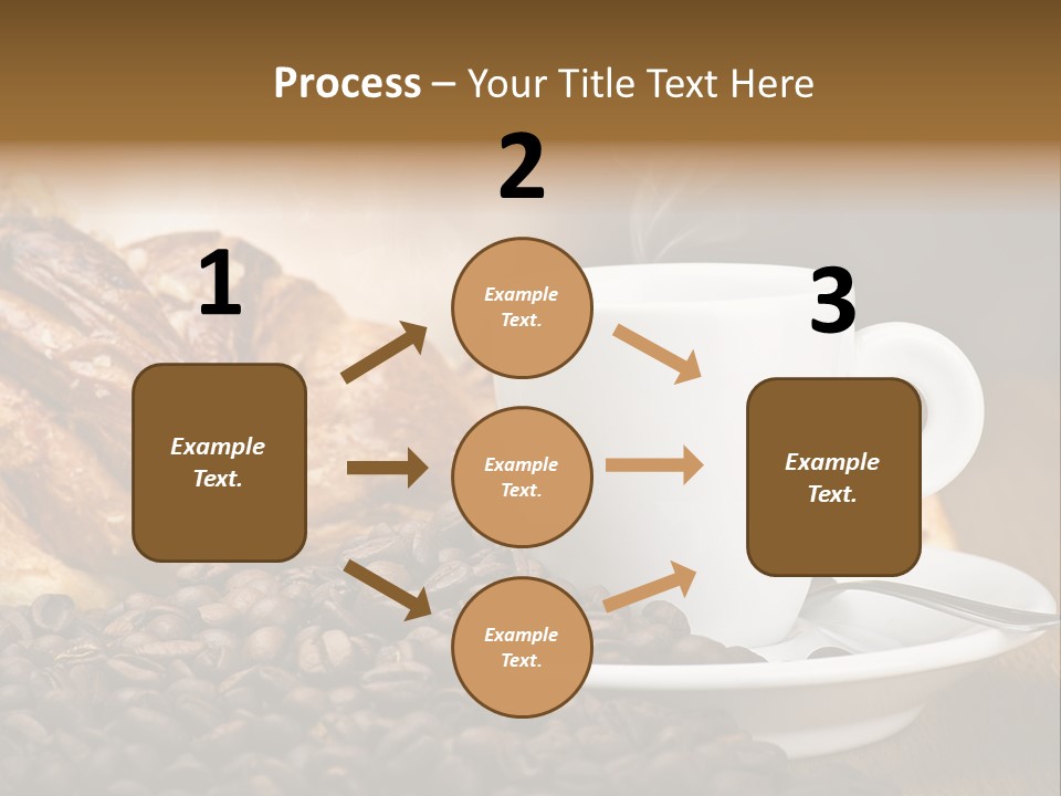 Art Close Up Croissants PowerPoint Template