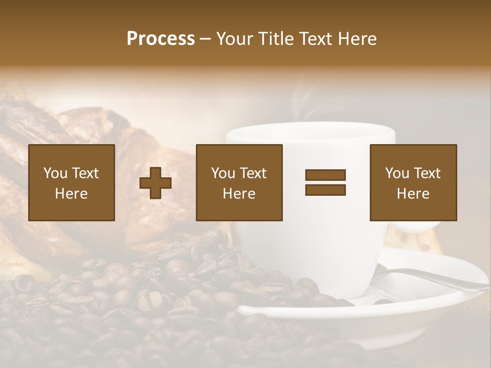 Art Close Up Croissants PowerPoint Template