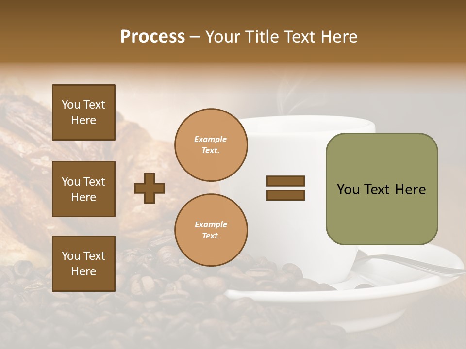 Art Close Up Croissants PowerPoint Template