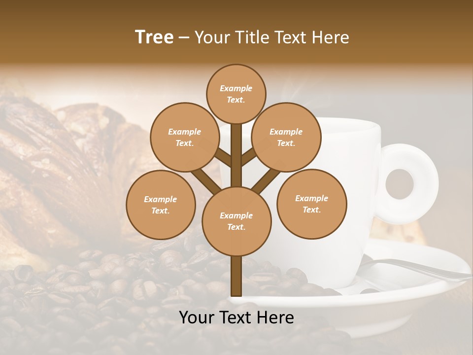 Art Close Up Croissants PowerPoint Template