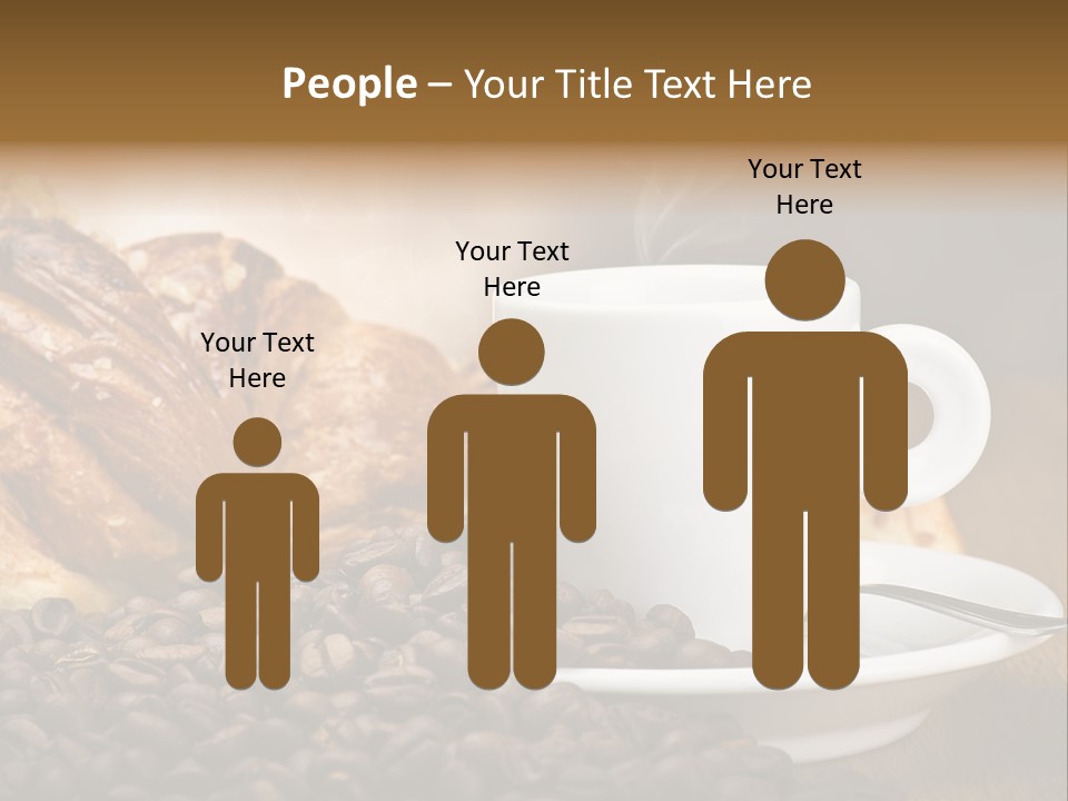 Art Close Up Croissants PowerPoint Template