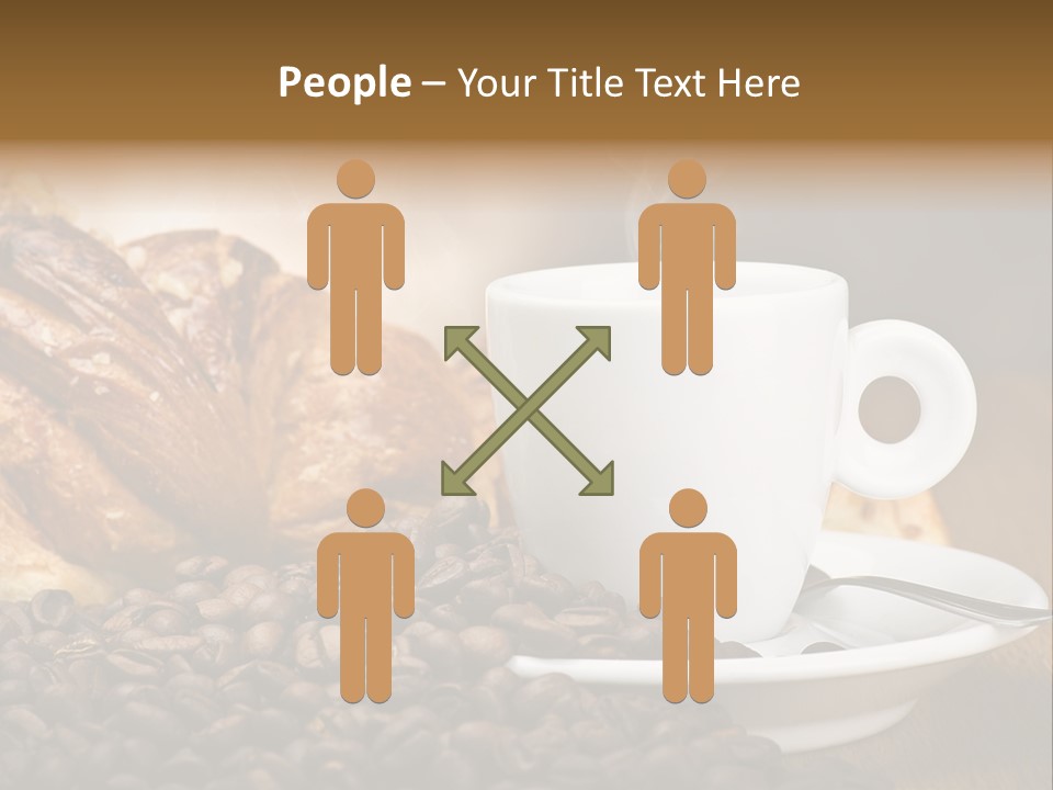 Art Close Up Croissants PowerPoint Template