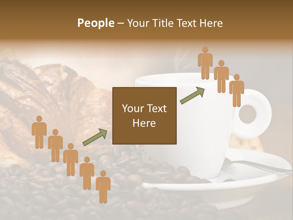 Art Close Up Croissants PowerPoint Template