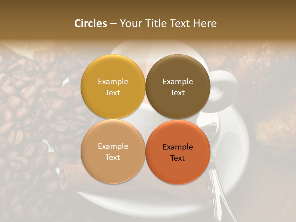 Bars Italian Cappuccino PowerPoint Template