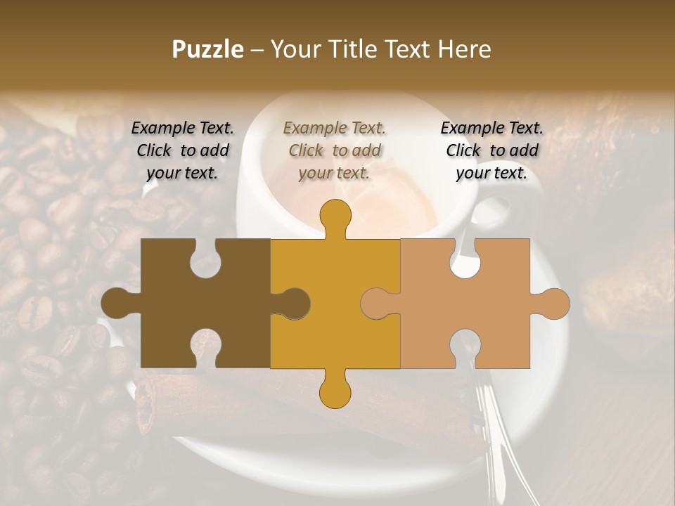 Bars Italian Cappuccino PowerPoint Template