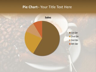 Bars Italian Cappuccino PowerPoint Template