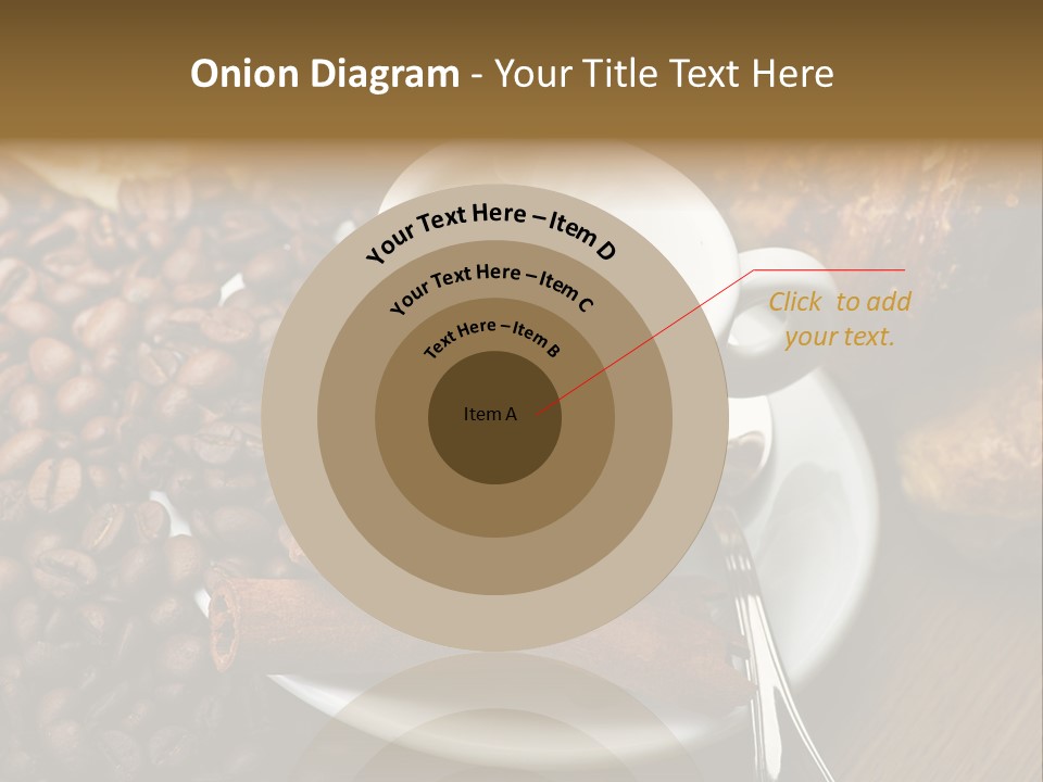 Bars Italian Cappuccino PowerPoint Template