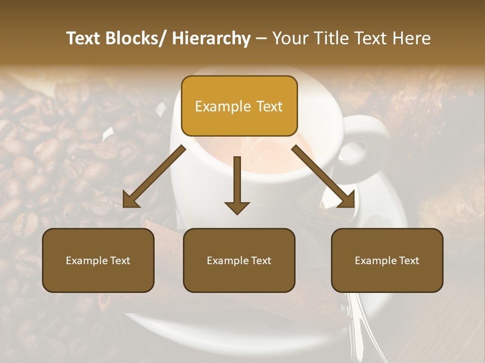 Bars Italian Cappuccino PowerPoint Template