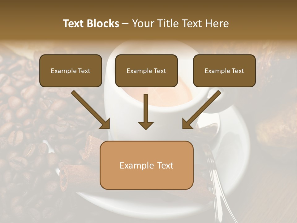 Bars Italian Cappuccino PowerPoint Template