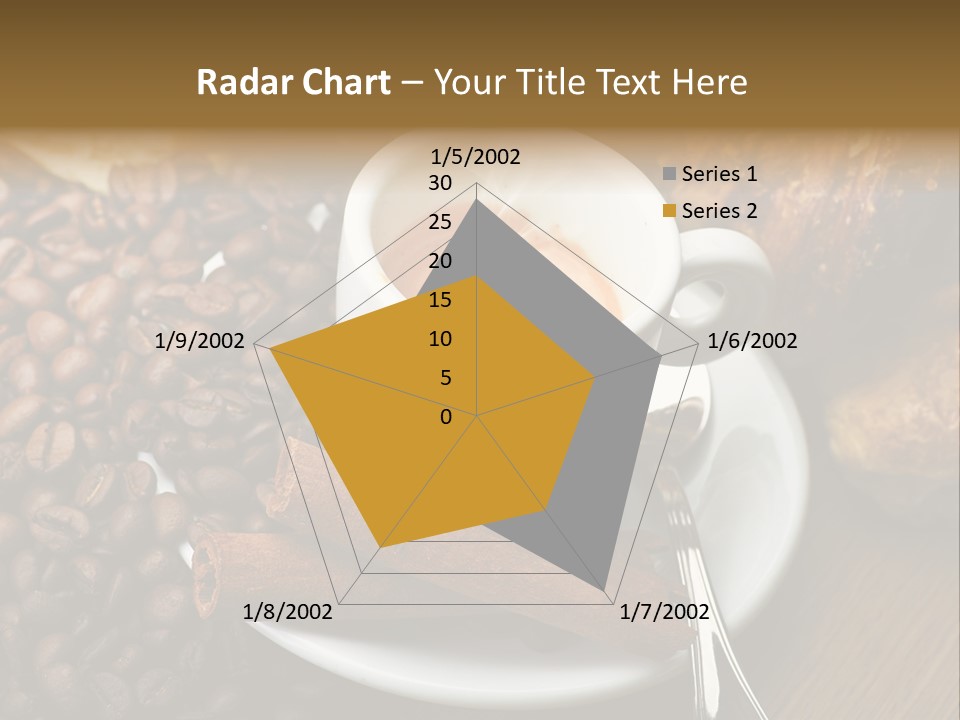 Bars Italian Cappuccino PowerPoint Template
