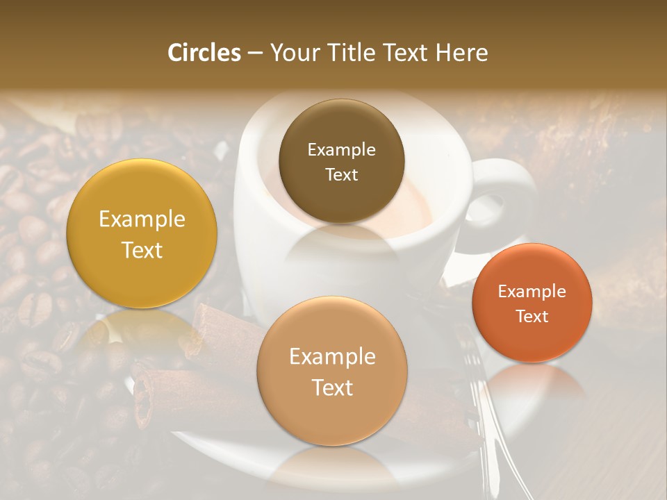 Bars Italian Cappuccino PowerPoint Template