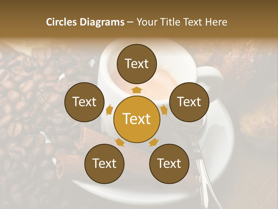 Bars Italian Cappuccino PowerPoint Template