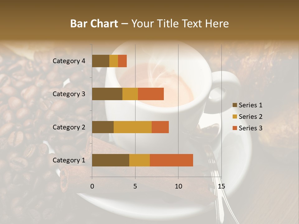Bars Italian Cappuccino PowerPoint Template