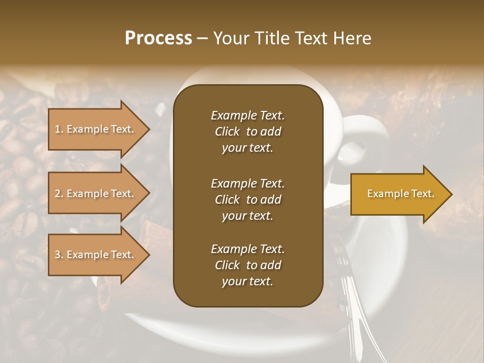 Bars Italian Cappuccino PowerPoint Template
