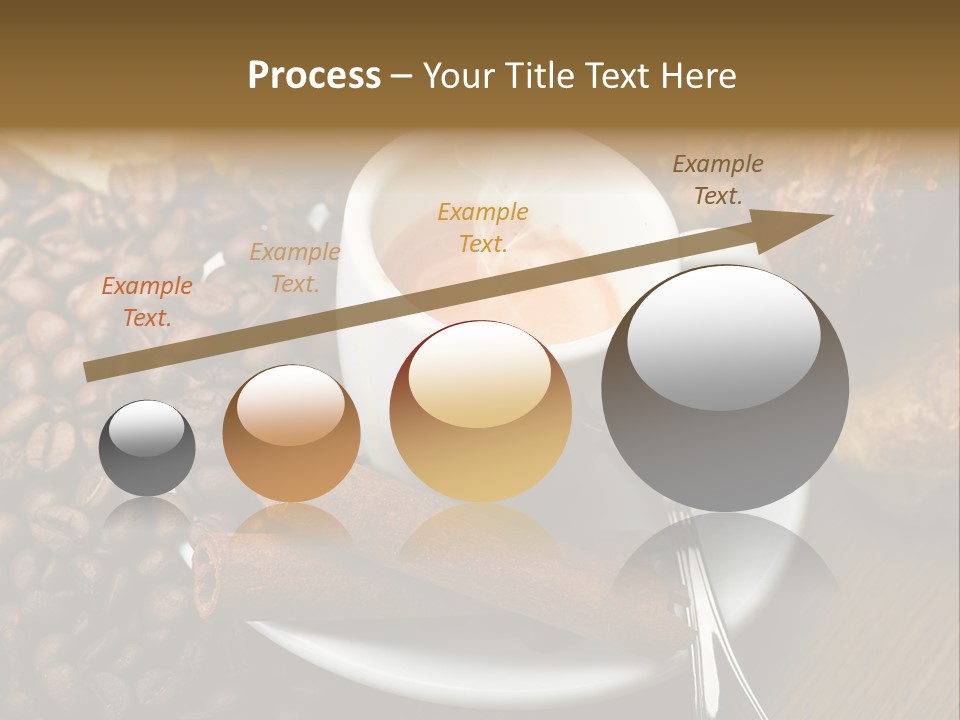 Bars Italian Cappuccino PowerPoint Template